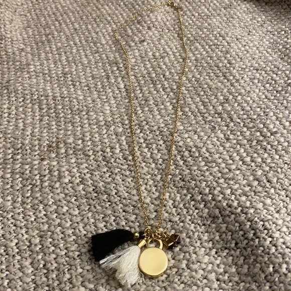 J. Crew Jewelry - J.Crew Tassel Disc Necklace
